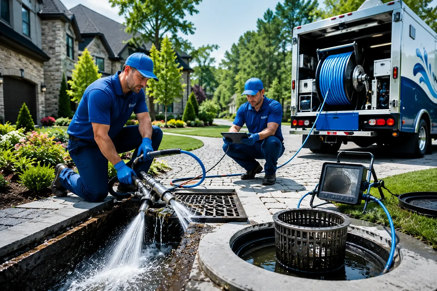 Local outdoor drain cleaning professionals in Newburgh, IN
