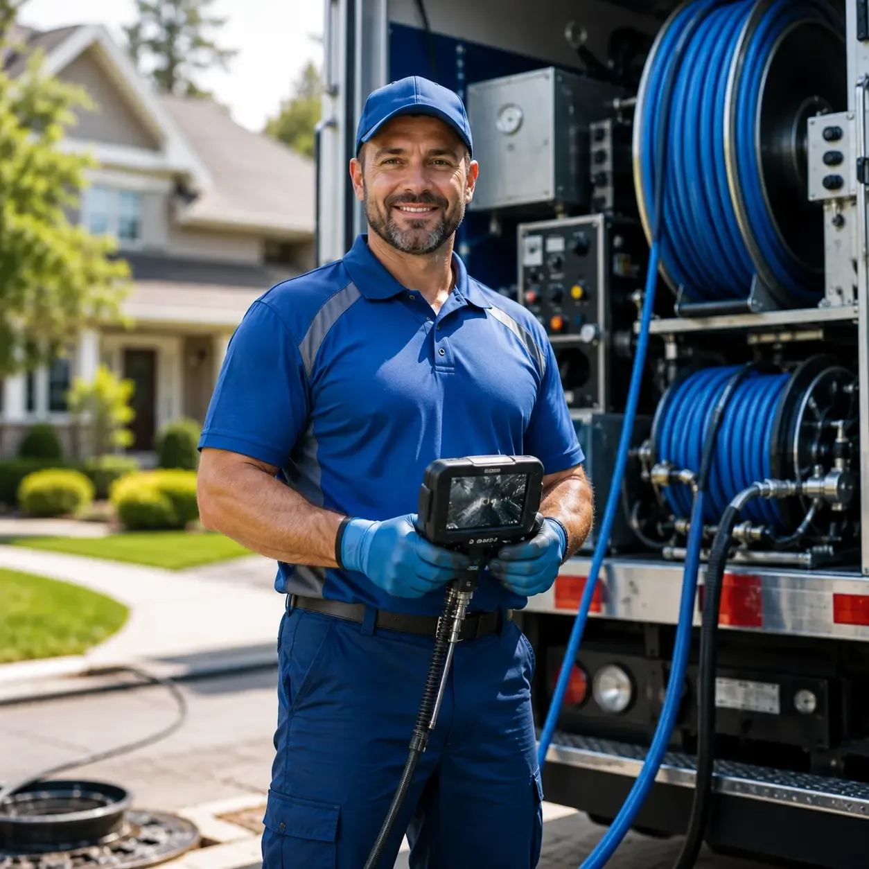 Local outdoor drain cleaning specialists in Newburgh, IN